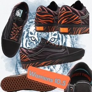 Vans Old Skool x Discovery Channel Project Cat Protect Tigers ComfyCush